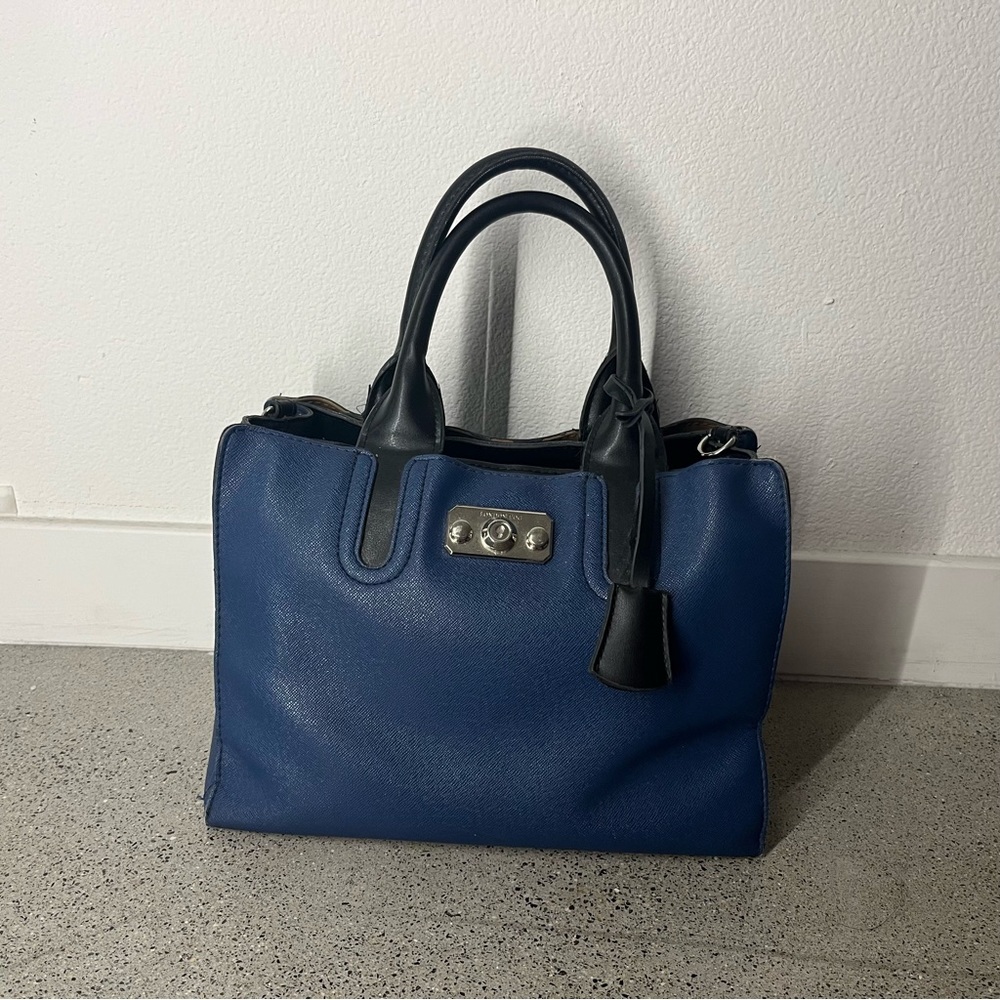 London Fog Blue Purse